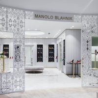 Boutique Manolo Blahnik Elena KORNILOVA architecte d'intérieur